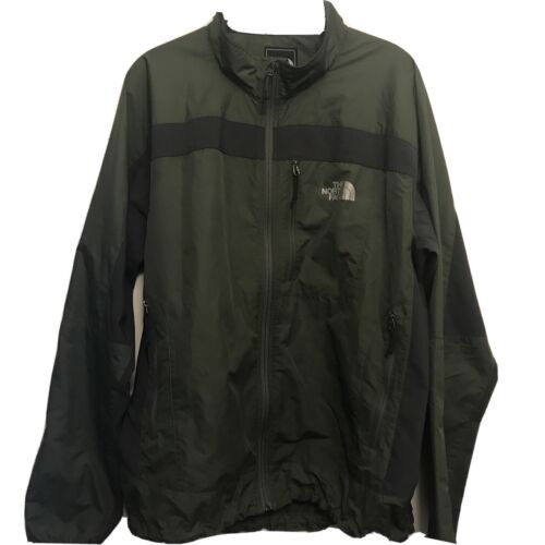 The North Face Men’s Windbreaker Jacket L – Khaki Green Grey